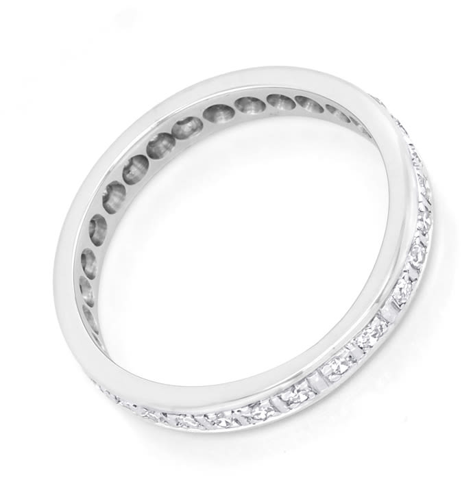 Foto 3 - Vollmemory-Weißgold-Ring mit 0,40ct Diamanten, S5422